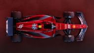 A top look of Sainz's SF-24